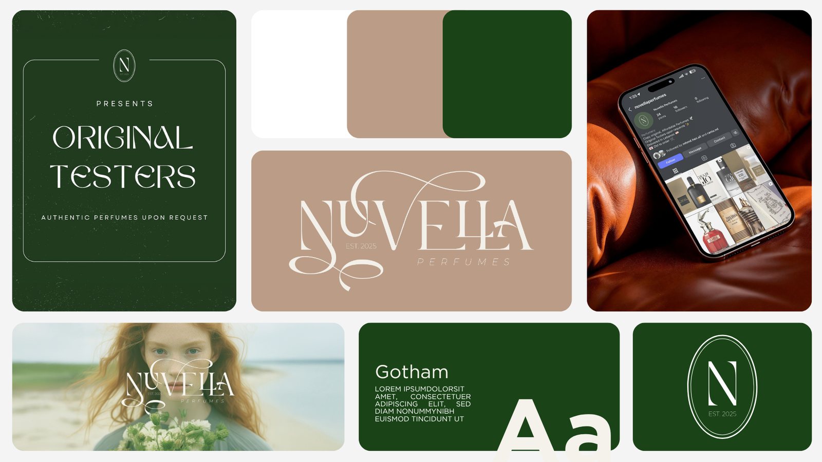 Nuvella Perfumes Identity